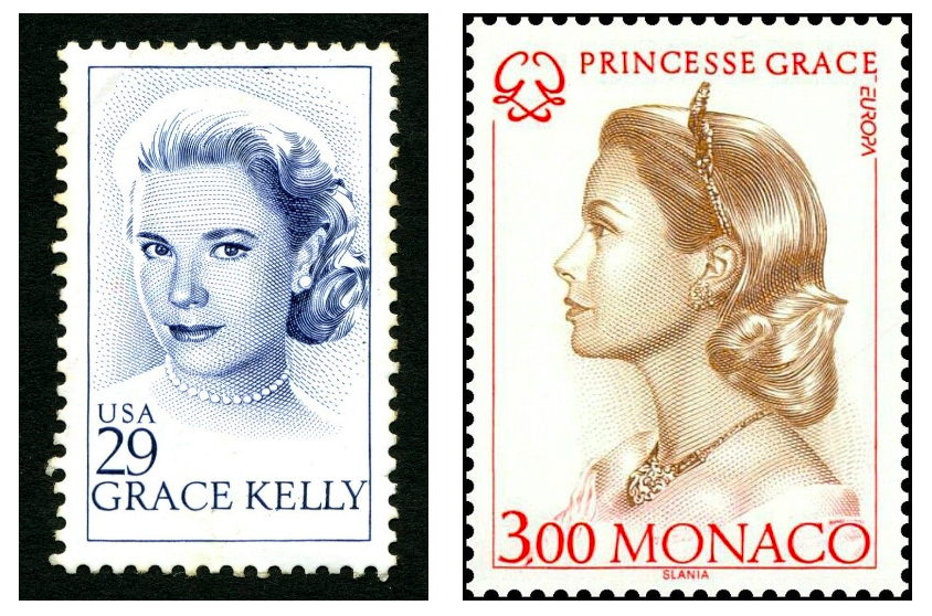 who was the first hollywood actress to appear on a u.s. postage stamp?