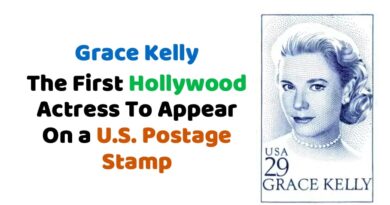 Grace Kelly The First Hollywood Actress To Appear On a U.S. Postage Stamp