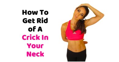 How To Get Rid of A Crick In Your Neck