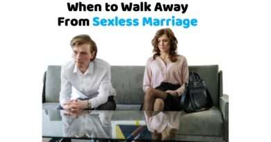 When to Walk Away From Sexless Marriage