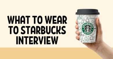 what to wear to starbucks interview